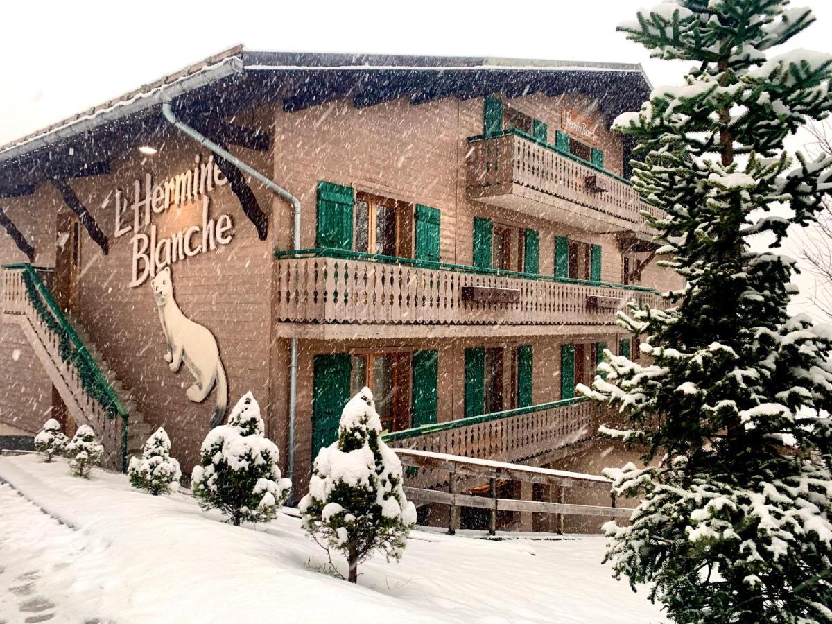 L'Hermine Blanche Morzine Exterior foto